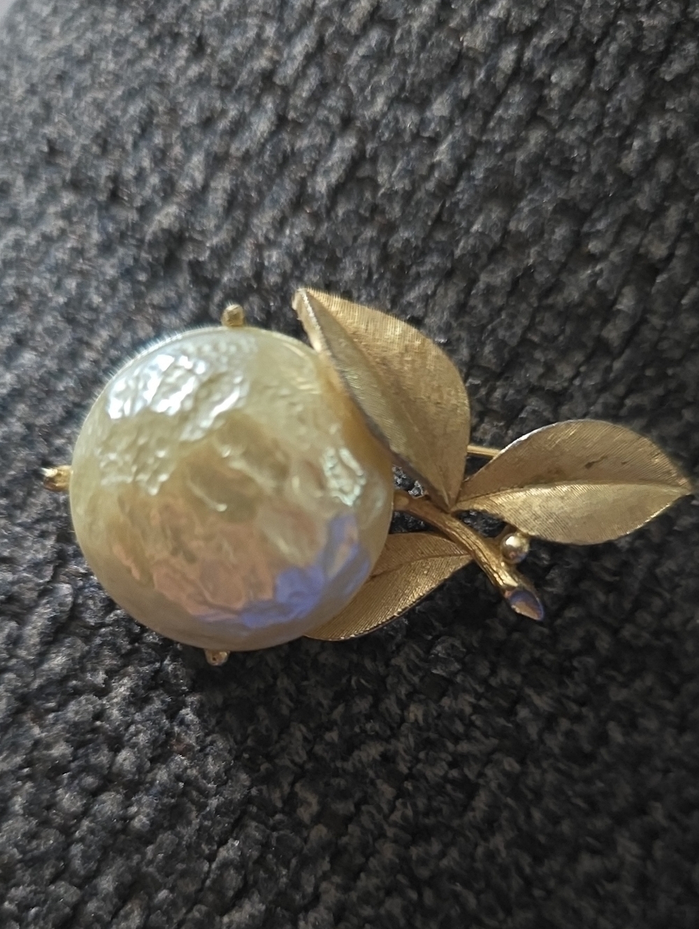 Vintage Faux Pearl Fruit/Flower Brooch Sarah Coventry